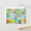 Pesquisar por klee paul cartoes postais Abstrato