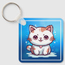 Pesquisar por gato kawaii chaveiros Adorável