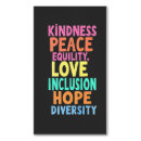 Pesquisar por diversidade cartao de visita Igualdade