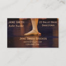 Pesquisar por professor do balé cartao de visita Coreógrafo