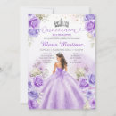 Pesquisar por princess quinceañera convites For her