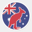 Pesquisar por bandeira australiana adesivos Canguru