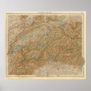 Pesquisar por mapa suiça artes pôsteres Hachures