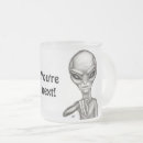 Pesquisar por alienígenas canecas Cinza