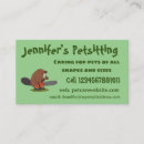 Pesquisar por castor cartao de visita Ilustração