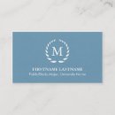 Pesquisar por estudante cartao de visita Azul