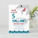 Pesquisar por shark party convites For kids