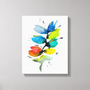 Pesquisar por design gráfico impressão de canvas Azul