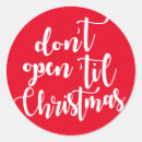 Pesquisar por não abra adesivos Papais noeis