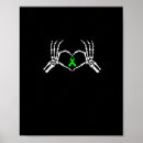 Pesquisar por ossos de mão pósteres pôsteres Fofo assustador