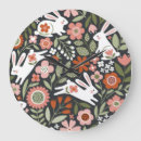 Pesquisar por coelho bonito relogios de parede Primavera