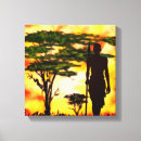 Pesquisar por sol africano impressão de canvas Savana