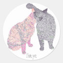 Pesquisar por beijo gato adesivos Amor