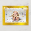 Pesquisar por flocos de neve dourados cartoes postais Family