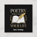 Pesquisar por poesia cartao de visita Literatura