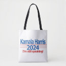 Pesquisar por falando bolsas tote Kamala harris
