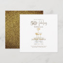Pesquisar por de aniversario de champagne 50th convites For her