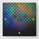 Pesquisar por caleidoscópio relogios de parede Abstrato