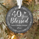 Pesquisar por 40 anos ornamentos Para eles