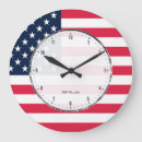 Pesquisar por bandeira americana para relogios de parede Dia da independência