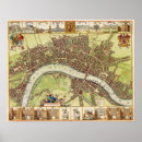 Pesquisar por mapa do século xvii pôsteres Londres