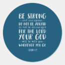 Pesquisar por seja forte e corajoso adesivos Joshua 1 9