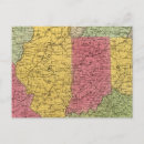 Pesquisar por colored cartoes postais United states map