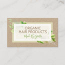 Pesquisar por produto orgânico cartao de visita Moderno