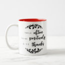 Pesquisar por pense positivamente canecas De café