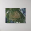 Pesquisar por topografia impressão de canvas Característica da terra