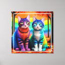 Pesquisar por gêmeos impressão de canvas Gatinho