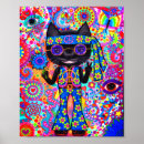 Pesquisar por gato com óculos de sol pôsteres Fofo