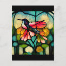 Pesquisar por vidro colorido cartoes postais Beija flor