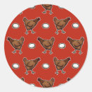 Pesquisar por galinha vermelha adesivos Engraçado