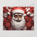 Pesquisar por natal africano cartoes postais Xmas