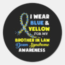 Pesquisar por síndrome de down adesivos Amarelo