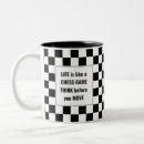 Pesquisar por jogo de xadrez canecas Preto e branco