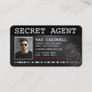 Pesquisar por secreto cartao de visita Agente