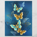 Pesquisar por borboleta papel timbrado Ouro