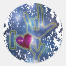 Pesquisar por gestos adesivos Linguagem gestual