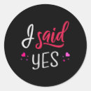 Pesquisar por eu disse sim adesivos Casado