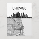Pesquisar por mapa de chicago cartoes postais Viagem