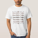 Pesquisar por chocolate doce camisetas Sobremesa