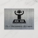 Pesquisar por auscultadores cartao de visita Djs