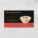 Pesquisar por comida chinesa cartao de visita Restaurante chinês