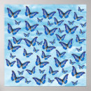 Pesquisar por borboletas azuis pôsteres Colheita