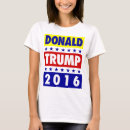 Pesquisar por donald trump para presidente camisetas Faça