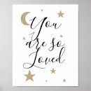 Pesquisar por você é amado pôsteres Minimalista