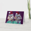 Pesquisar por shih tzu christmas cartoes postais Cães