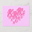 Pesquisar por apoio ao cancer de mama cartoes postais Fita cor de rosa